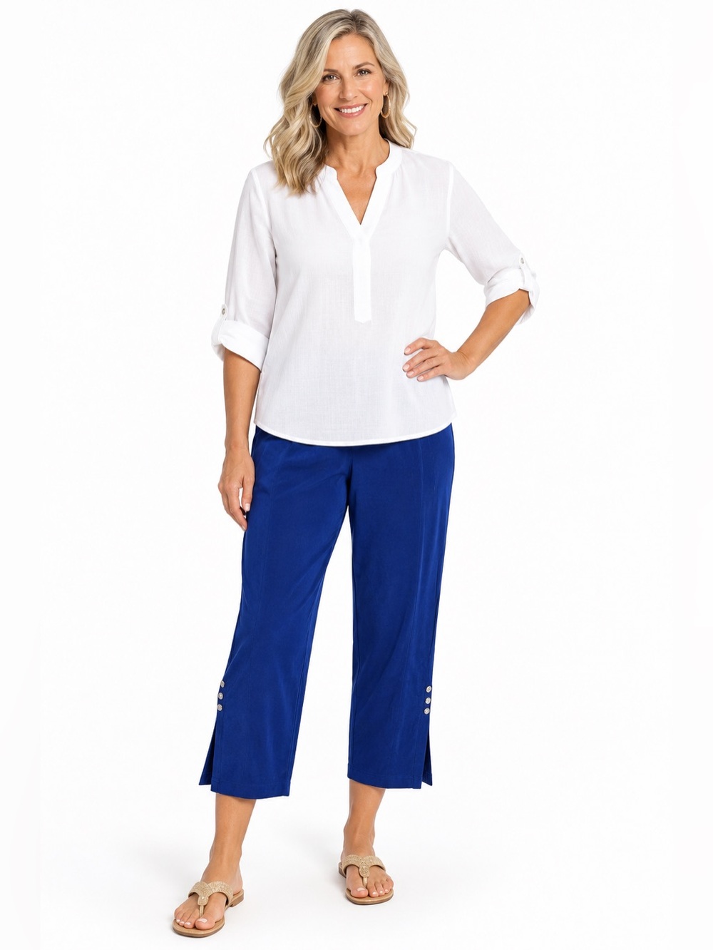 Chicos Travelers pants cropped size XS Chicos size 0